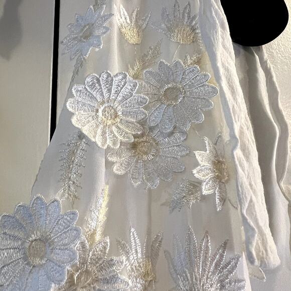 For Love and Lemon White Isabella Halter Maxi Dress size XS - Picture 6 of 9